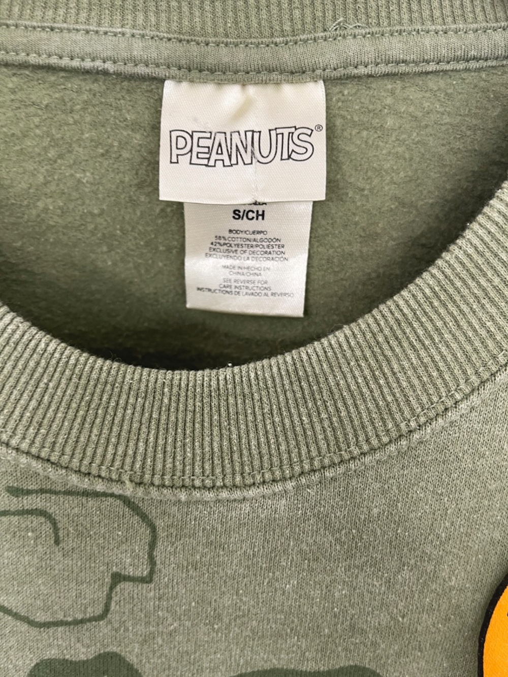 Peanuts Snoopy Women’s Sweatshirt Beagle Scouts Graphic NWT Small - Picture 9 of 14